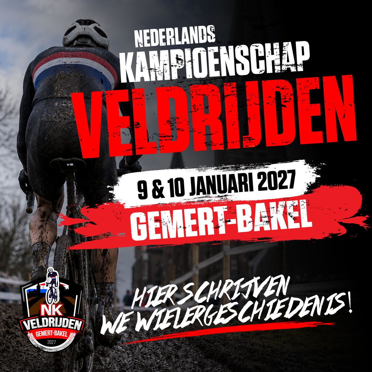 Poster Nederlands Kampioenschap Veldrijden 2027